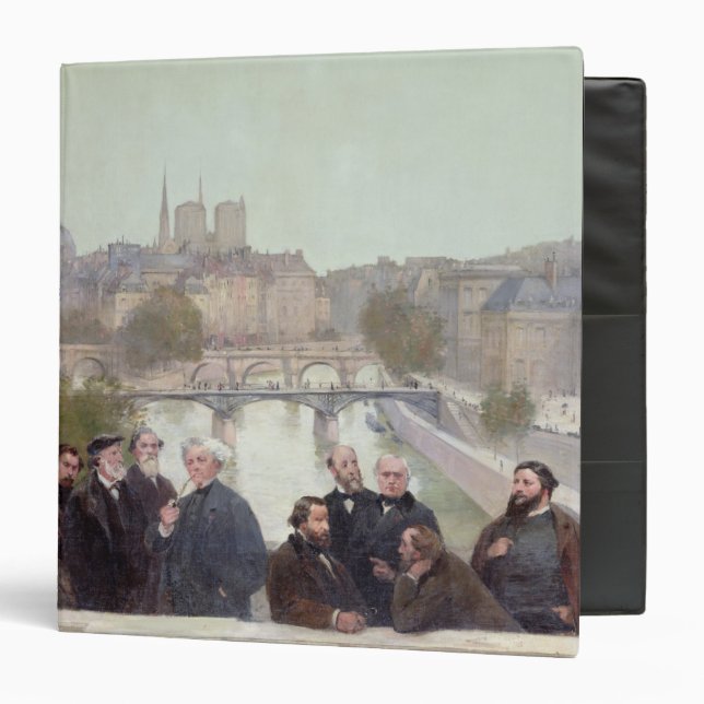 Portraits of French artists and authors Binder (Front/Inside)