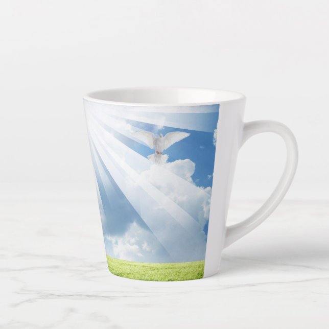 Portraits of Grace Latte Mug (Right)