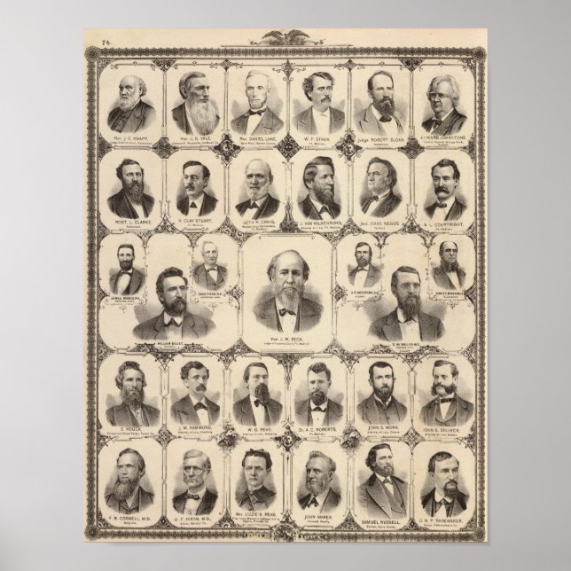 Portraits of JC Knapp Poster (Front)