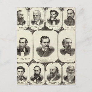 Portraits of Mrs DLR Wardner Postcard