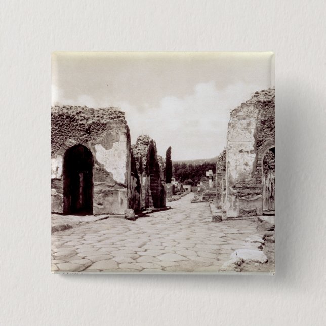 Portraits of Roman Emperors 2 Inch Square Button (Front)