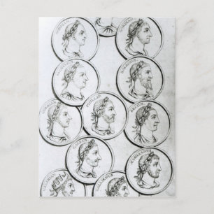 Portraits of Roman Emperors Postcard