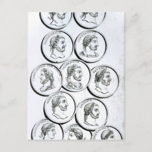 Portraits of Roman Emperors Postcard