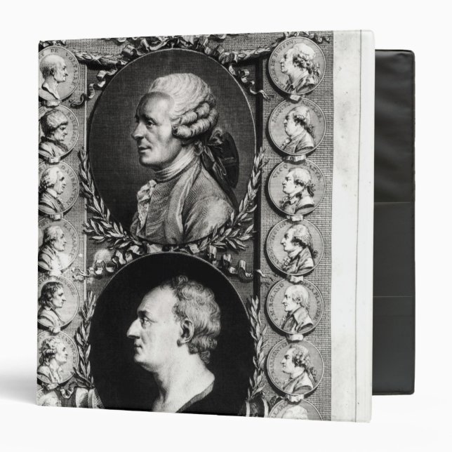 Portraits of the Encyclopaedists Jean Binder (Front/Inside)