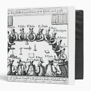 Portraits of the Jesuits and Priests Binder