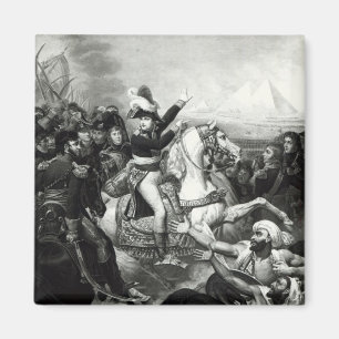 Portrayal of Napoleon as the Conquering Hero Magnet