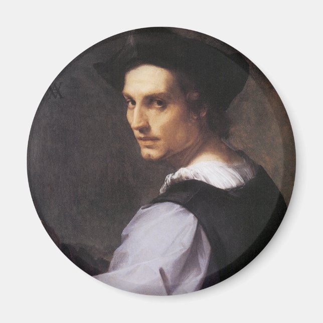 Portriat of a Young Man Magnet (Front)