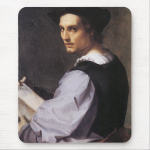 Portriat of a Young Man Mouse Pad