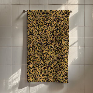 Ports à fourrure Jaguar de léopard doré branch