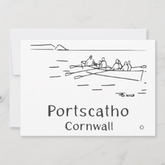 Portscatho Gig Rowers Card