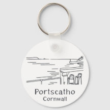 Portscatho Harbor Keyring