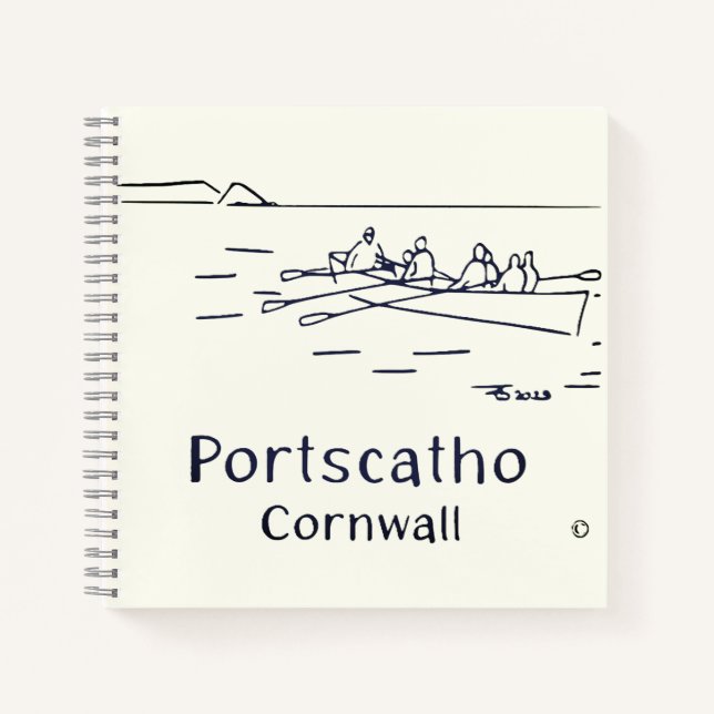 Portscatho Rowers Guest Book (Front)