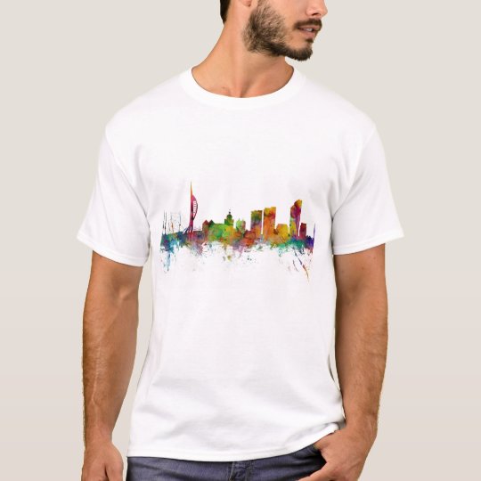 Portsmouth England Skyline T-Shirt