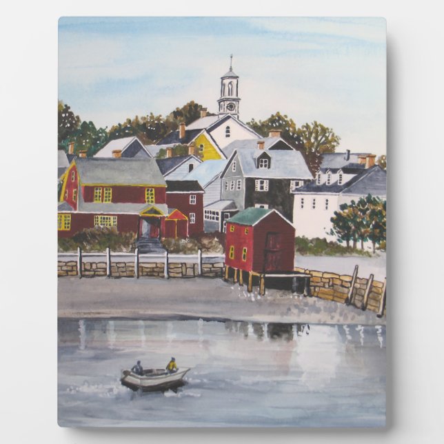 Portsmouth Harbour, New Hampshire Plaque (Front)