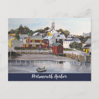 Portsmouth Harbour, New Hampshire Postcard