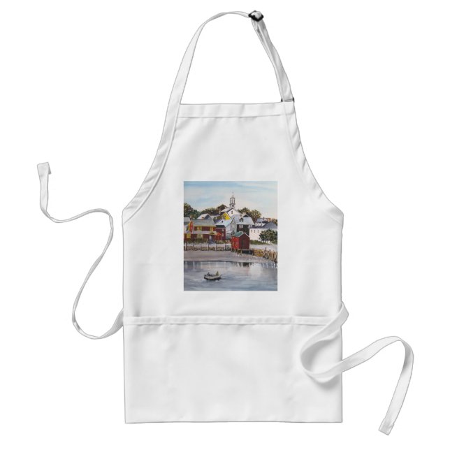 Portsmouth Harbour, New Hampshire Standard Apron (Front)