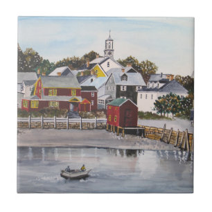Portsmouth Harbour, New Hampshire Tile