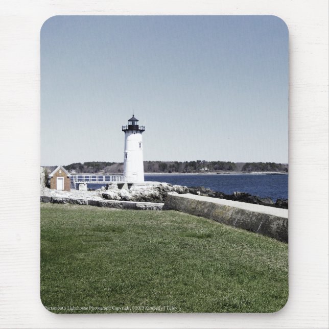 Portsmouth Lighthouse Mouse Pad (Front)