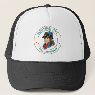 Portsmouth New Hampshire Colonial Trucker Hat