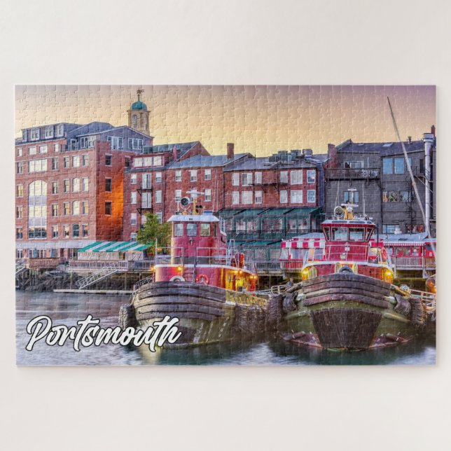 Portsmouth, New Hampshire, USA Jigsaw Puzzle (Horizontal)