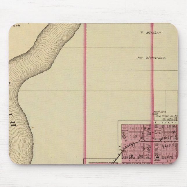 Portsmouth, Ohio 2 Mouse Pad (Front)