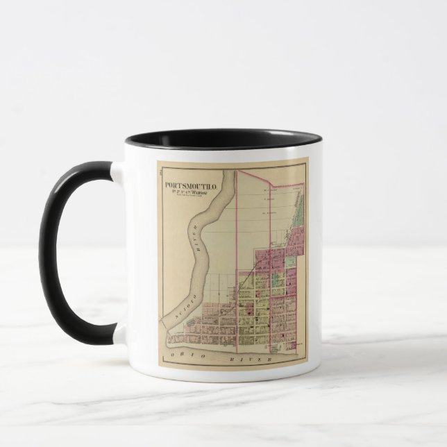 Portsmouth, Ohio 2 Mug (Left)