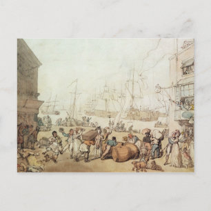 Portsmouth Point, 1811 Postcard