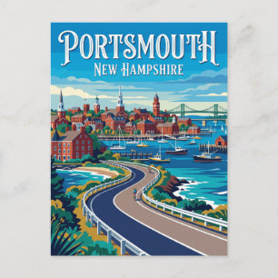 Portsmouth USA Postcard