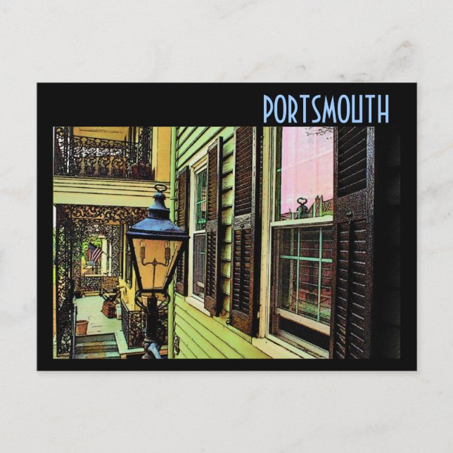 Portsmouth (VA) Postcard (Front)