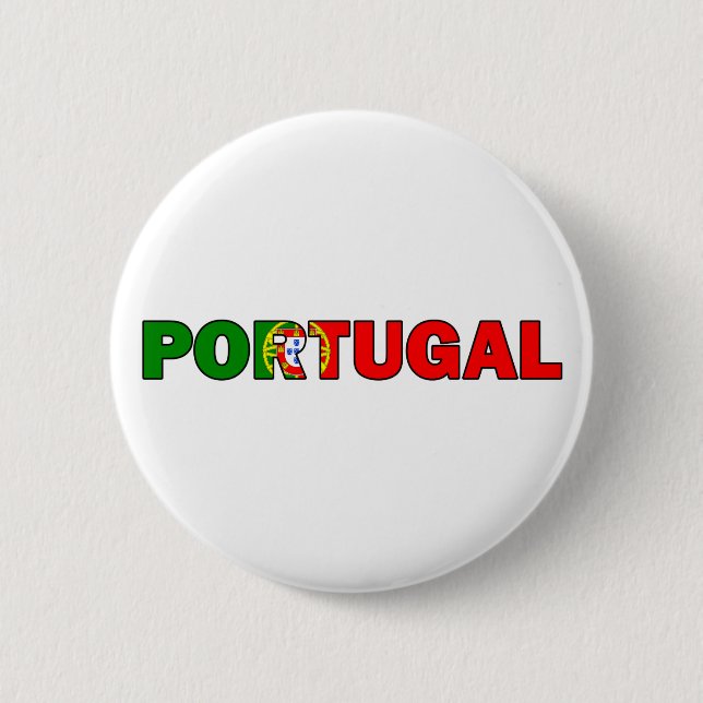 Portugal 2 Inch Round Button (Front)
