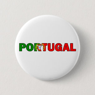 Portugal 2 Inch Round Button