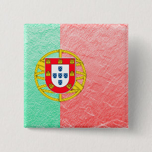Portugal 2 Inch Square Button