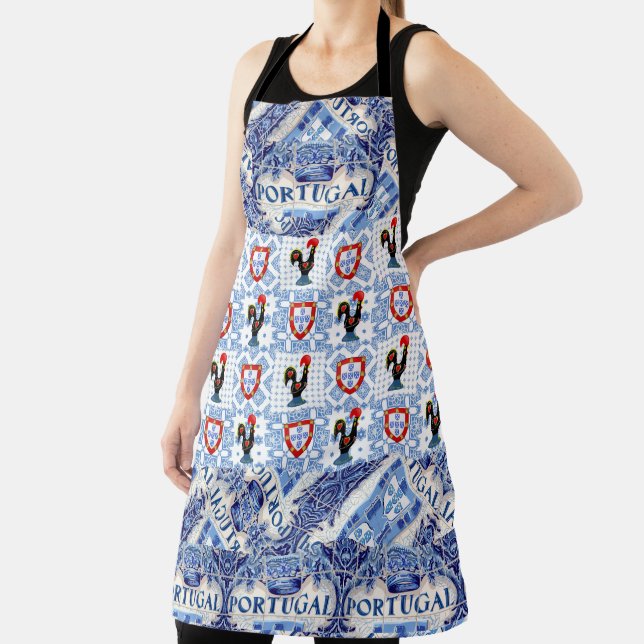 Portugal All-Over Print Apron (Insitu)