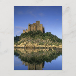 Portugal, Almourol. Castelo do Almourol built Postcard