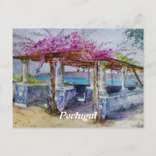 Portugal art postcard