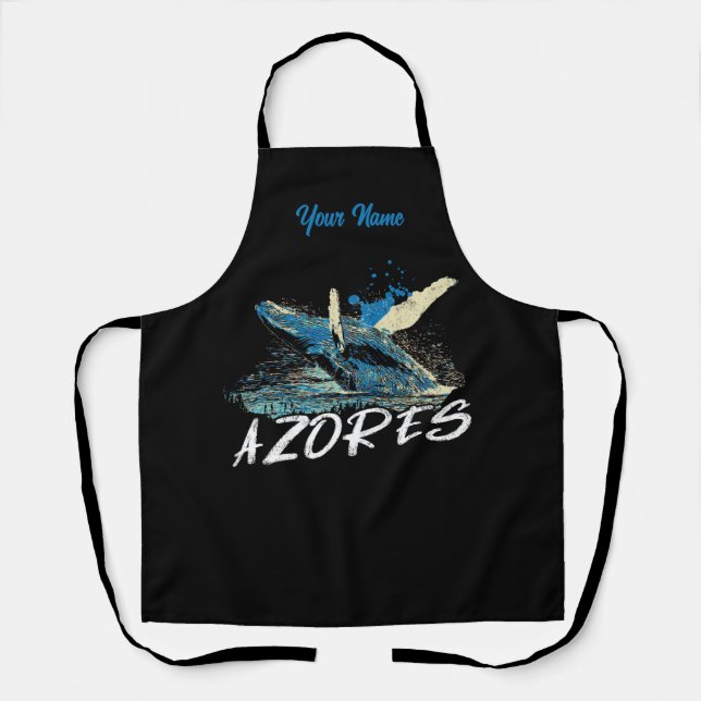Portugal Azores islands, Humpback whale Apron (Front)
