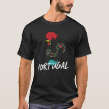 Portugal Barcelos rooster colourful illustration