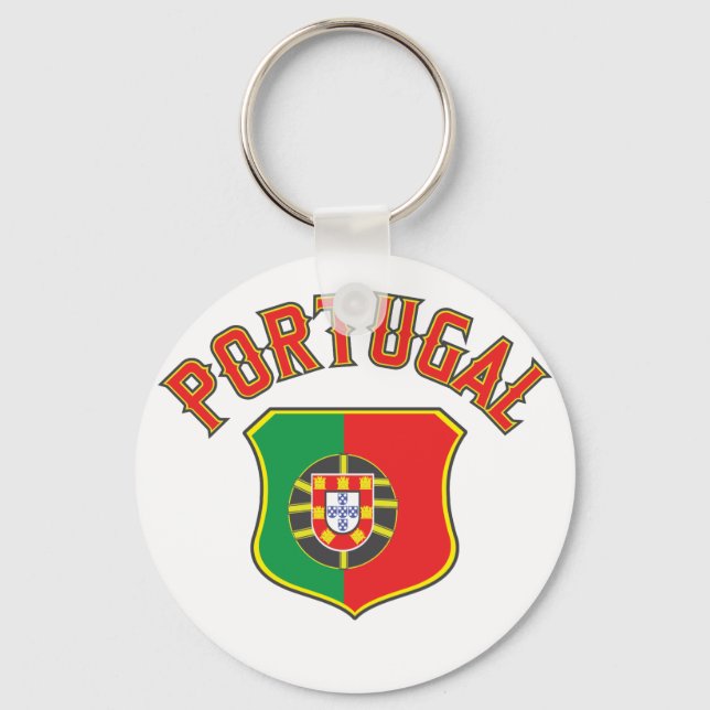 Portugal Big and Bold Keychain (Front)