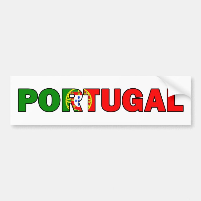 Portugal Bumper Sticker (Front)