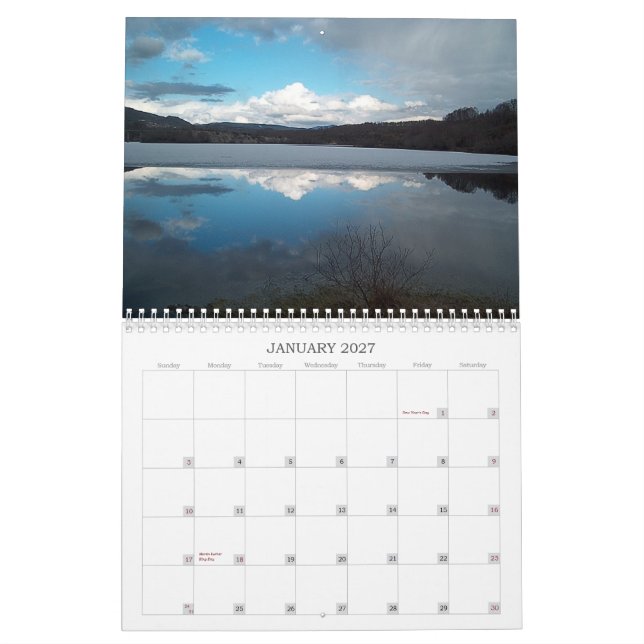 Portugal Calendar (Jan 2027)