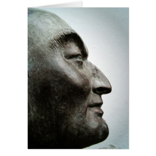 (Portugal) Carte de profil de statue (Devant)