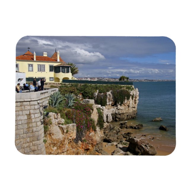Portugal, Cascais. Praia da Rainha, a beach in 2 Magnet (Horizontal)