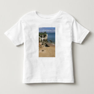 Portugal, Cascais. Praia da Rainha, a beach in Toddler T-shirt