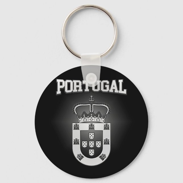 Portugal Coat of Arms Keychain (Front)