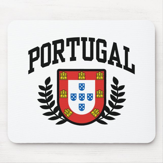 Portugal Coat of Arms Mouse Pad (Front)
