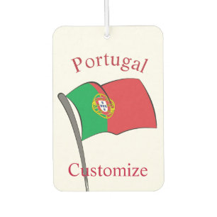 Portugal Country Flag Thunder_Cove Air Freshener
