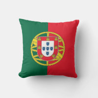 Portugal Drapeau sur le Coussin américain MoJo