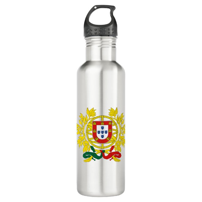 portugal emblem 710 ml water bottle (Front)