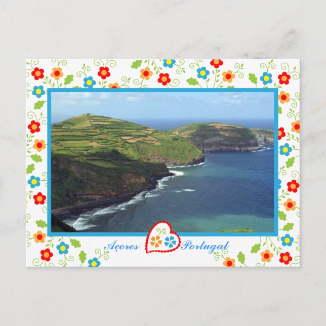 Portugal en Photos - Açores  Carte Postale (Devant)