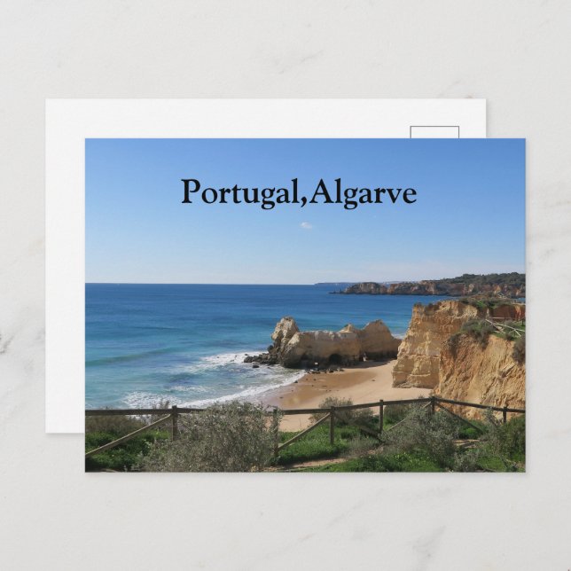 Portugal, Europe, Algarve Postcard (Front/Back)